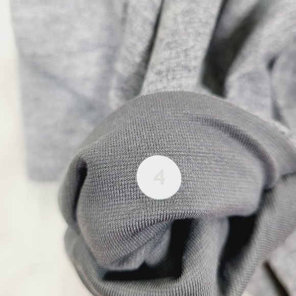 Lululemon Heather Gray Cropped Leggings - Picture 5 of 5